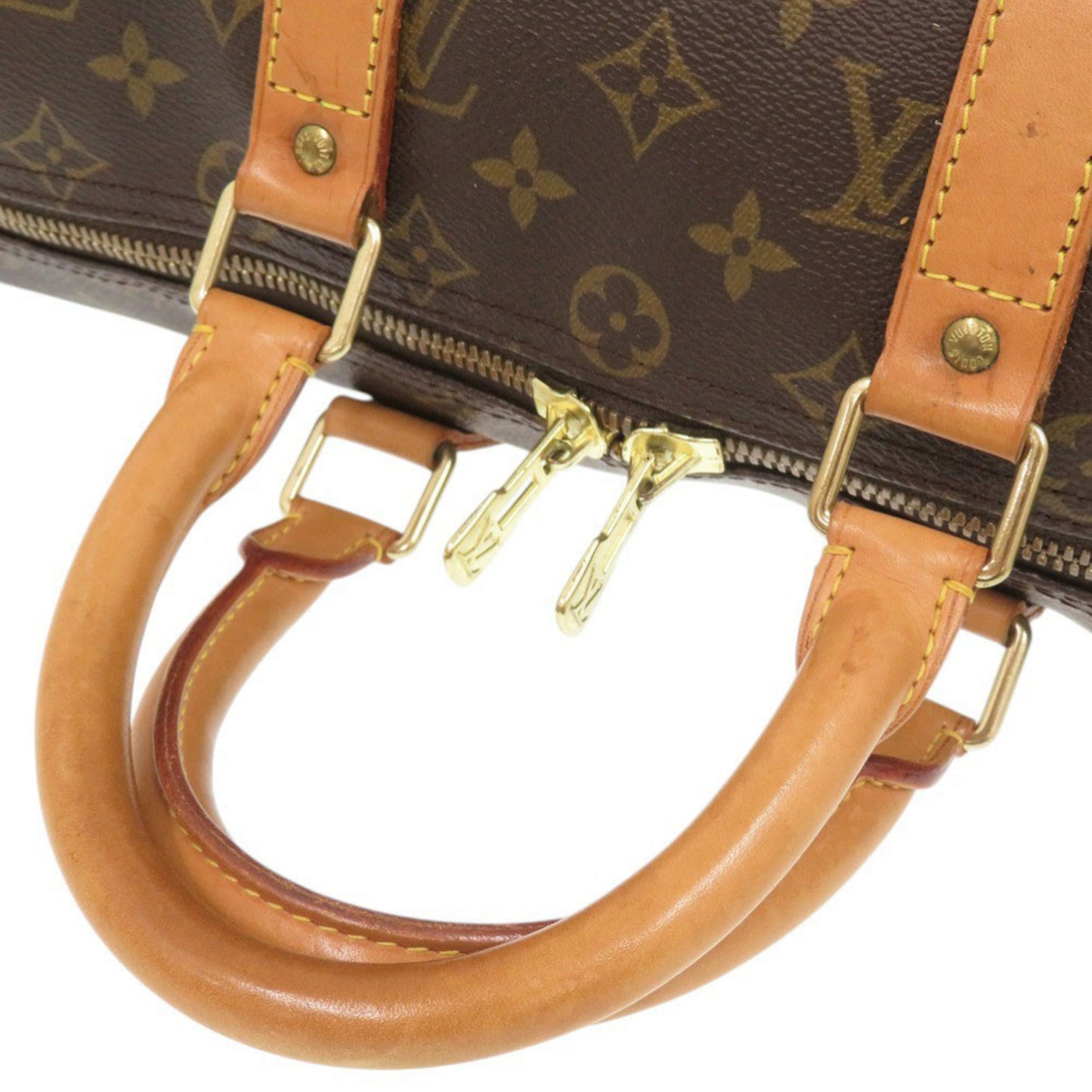 Louis Vuitton Keepall 45 Monogram M41428 Brown Boston Bag Lv 1420 Louis Vuitton
