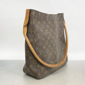 Louis Vuitton Monogram Looping Gm Shoulder Bag M51145 Brown