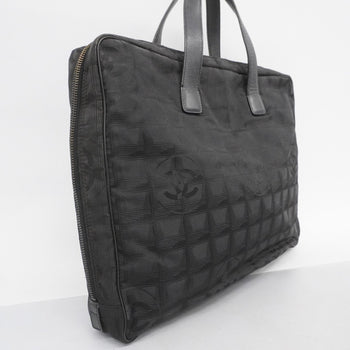 Chanel New Travel Nylon Handbag In Black