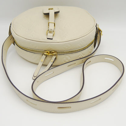 Louis Vuitton Poite Chapeau Souple Monogram Empreinte Creme Shoulder Bag M45276