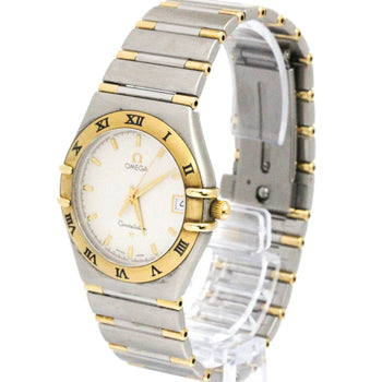 OMEGA Constellation 18K Gold Steel Quartz