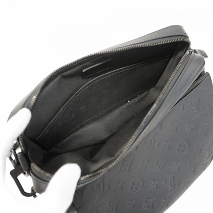 Louis Vuitton Monogram Shadow Trio Shoulder Bag M46602 Noir
