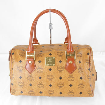Leather Mcm Handbag