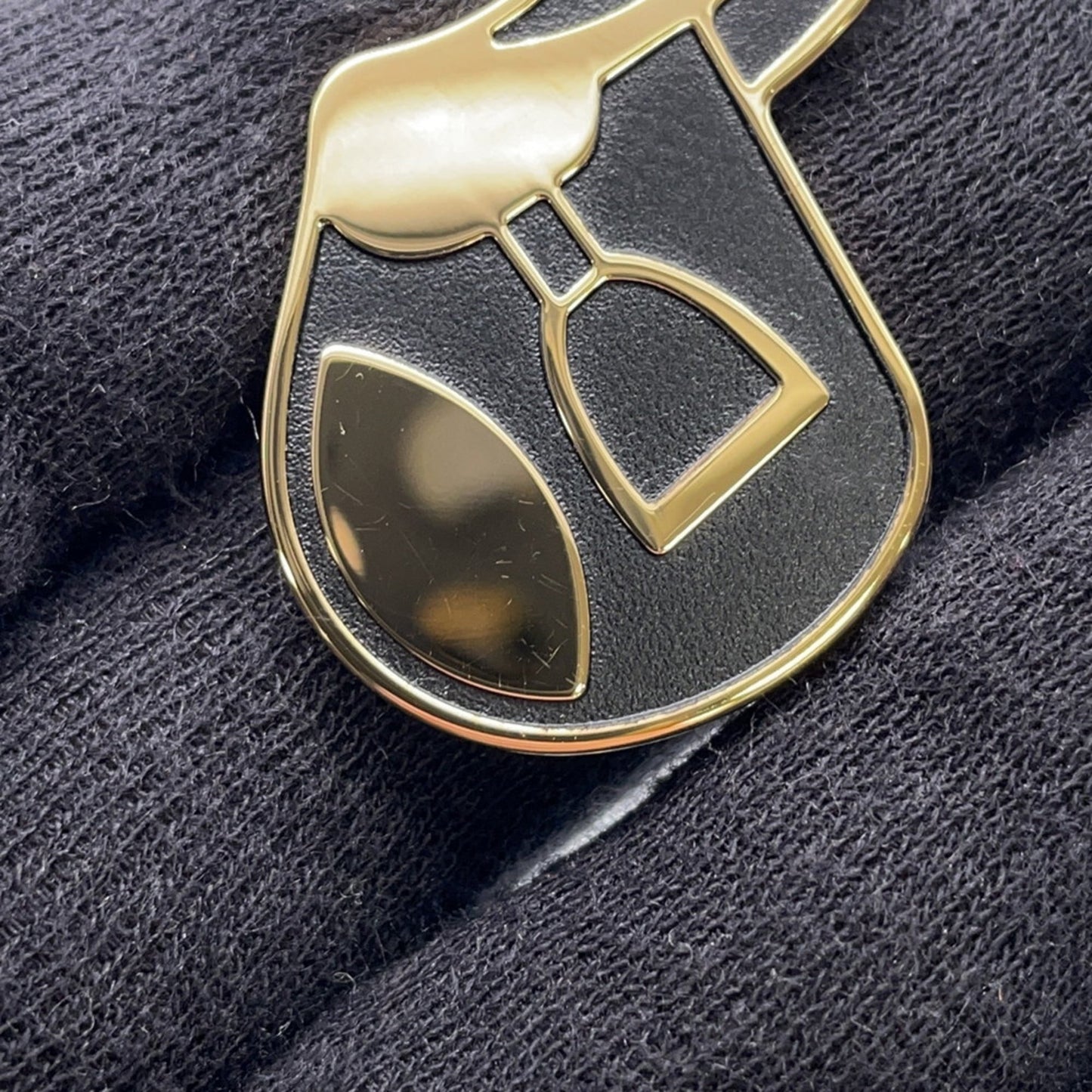 Metal Hermes Scarf Ring