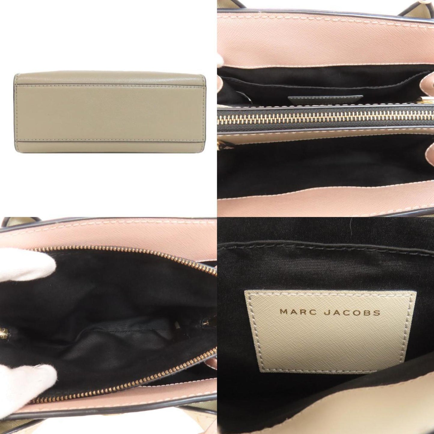 Marc Jacobs Double J Handbag Pvc