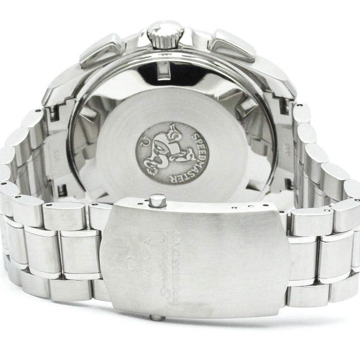 Polished Omega Speedmaster Split Second Steel Automatic Watch 3540.50 Bf579750