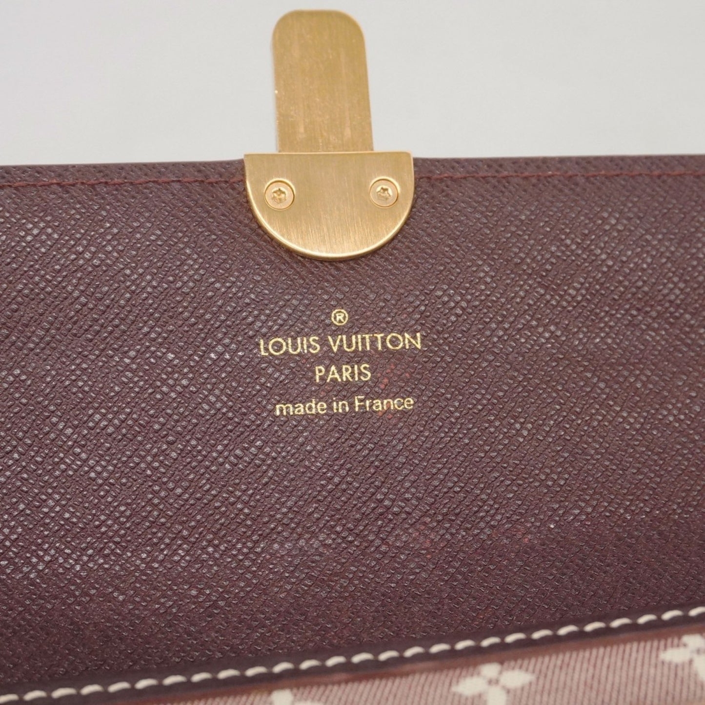 Louis Vuitton Monogram Idylle Portefeuille Sarah Long Wallet M63008 Sepia