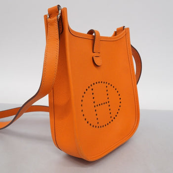 Hermes Herms Evelyn Tpm Epson Orange Pochette (H Stamp)