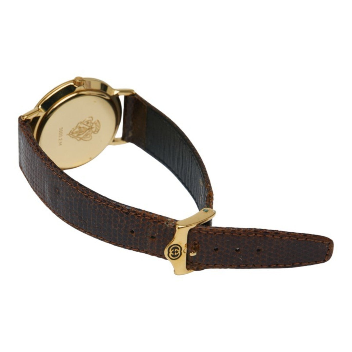 Gucci 3000.2.M Quartz Watch With Gold Dial