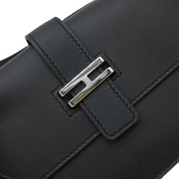 Hermes Hermes Elan Pocket 24 Waist Bag Belt Swift Leather Black