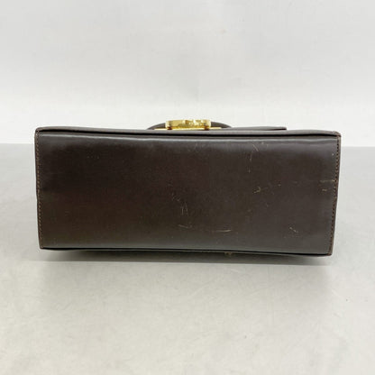 Salvatore Ferragamo Gancini Leather Handbag