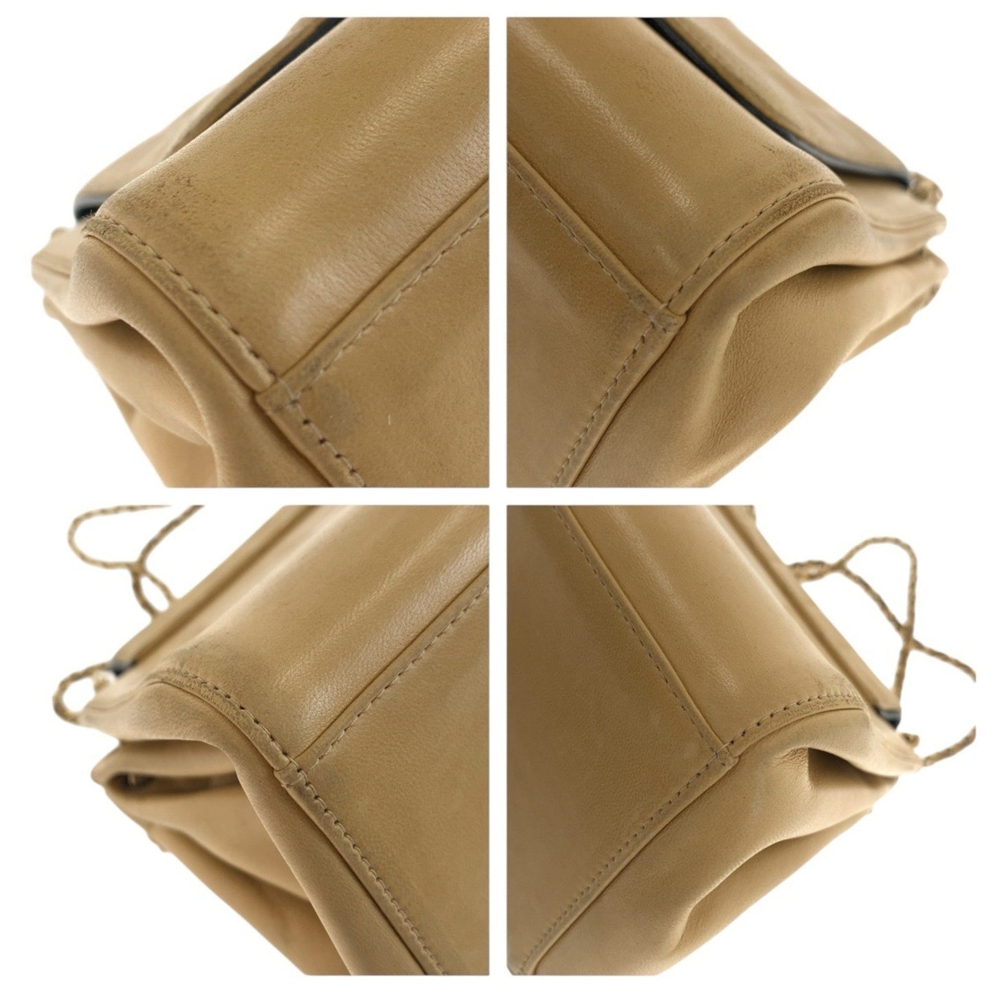 Chanel Vintage 2.55 Chocolate Bar Turnlock Beige Lambskin Shoulder Bag With Gold Hardware And Chain