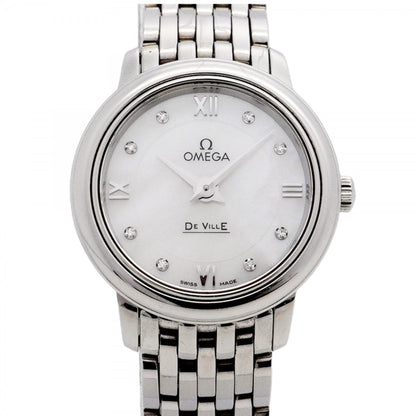 Omega De Ville 424.10.24.60.55.001 White Dial