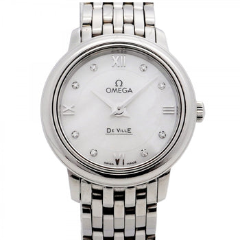 Omega De Ville 424.10.24.60.55.001 White Dial