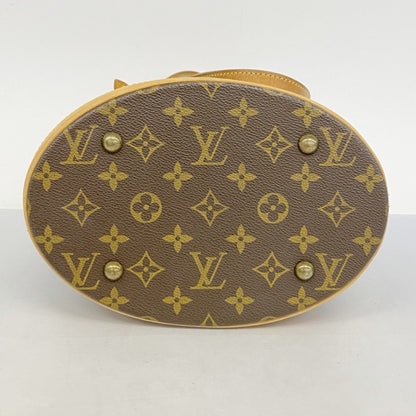 Louis Vuitton Monogram Bucket Pm Tote Bag M42238 Brown