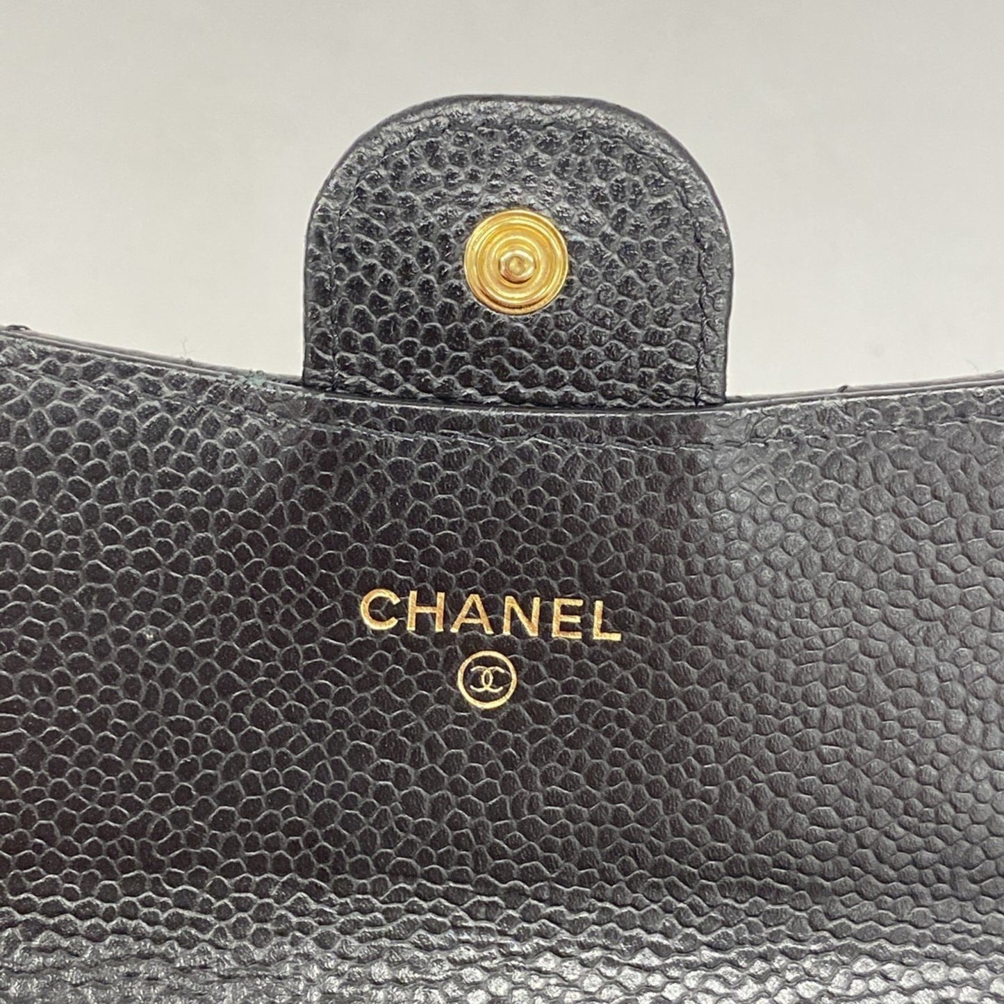 Chanel Matelasse Caviar Leather Long Wallet
