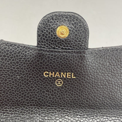 Chanel Matelasse Caviar Leather Long Wallet