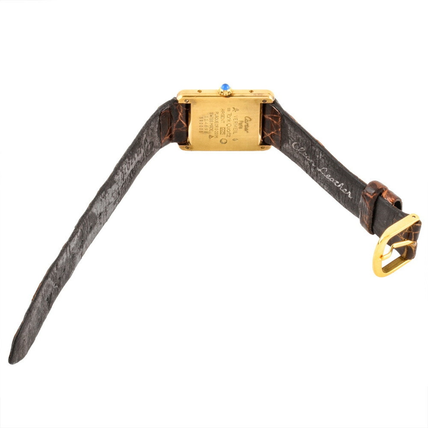 Cartier Must Tank Lm Vermeil Watch 590001