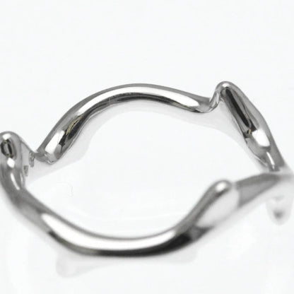 Christian Dior Bois De Rose Ring White Gold (18K) Fashion No Stone Band Ring Silver