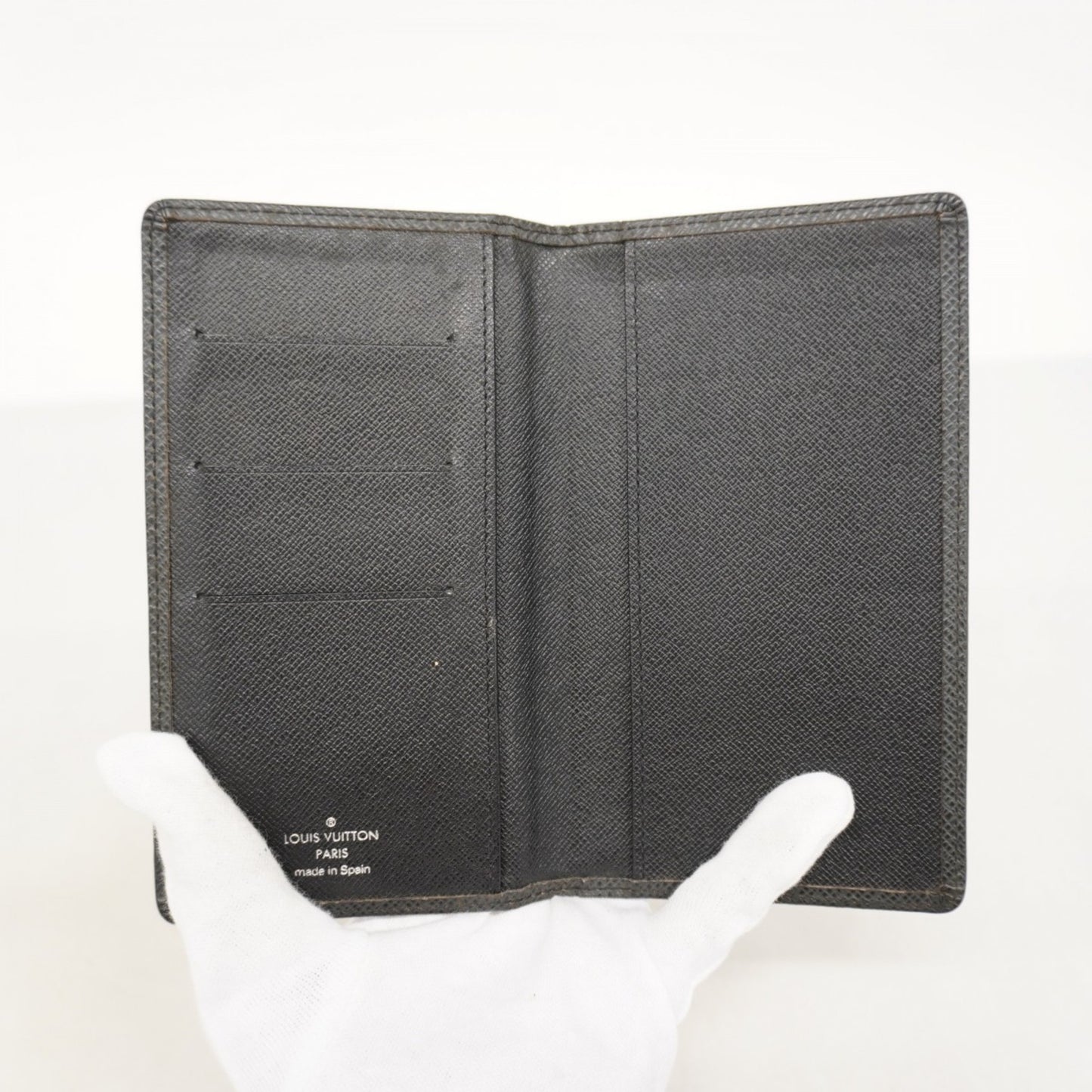 Louis Vuitton Taiga Agenda Poche Planner Cover R20425 Ardoise