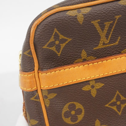 Louis Vuitton Monogram Compigne 28 Clutch Bag M51845 Brown