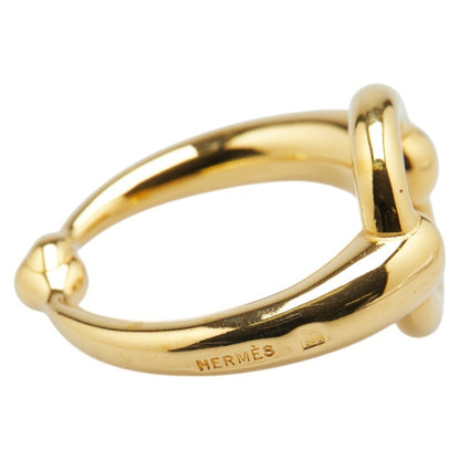 Hermes Mo Scarf Ring Gold Plated