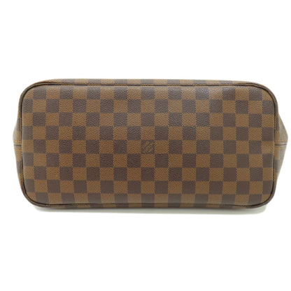 Louis Vuitton N41358 Neverfull Mm Damier Ebene Tote Bag Canvas