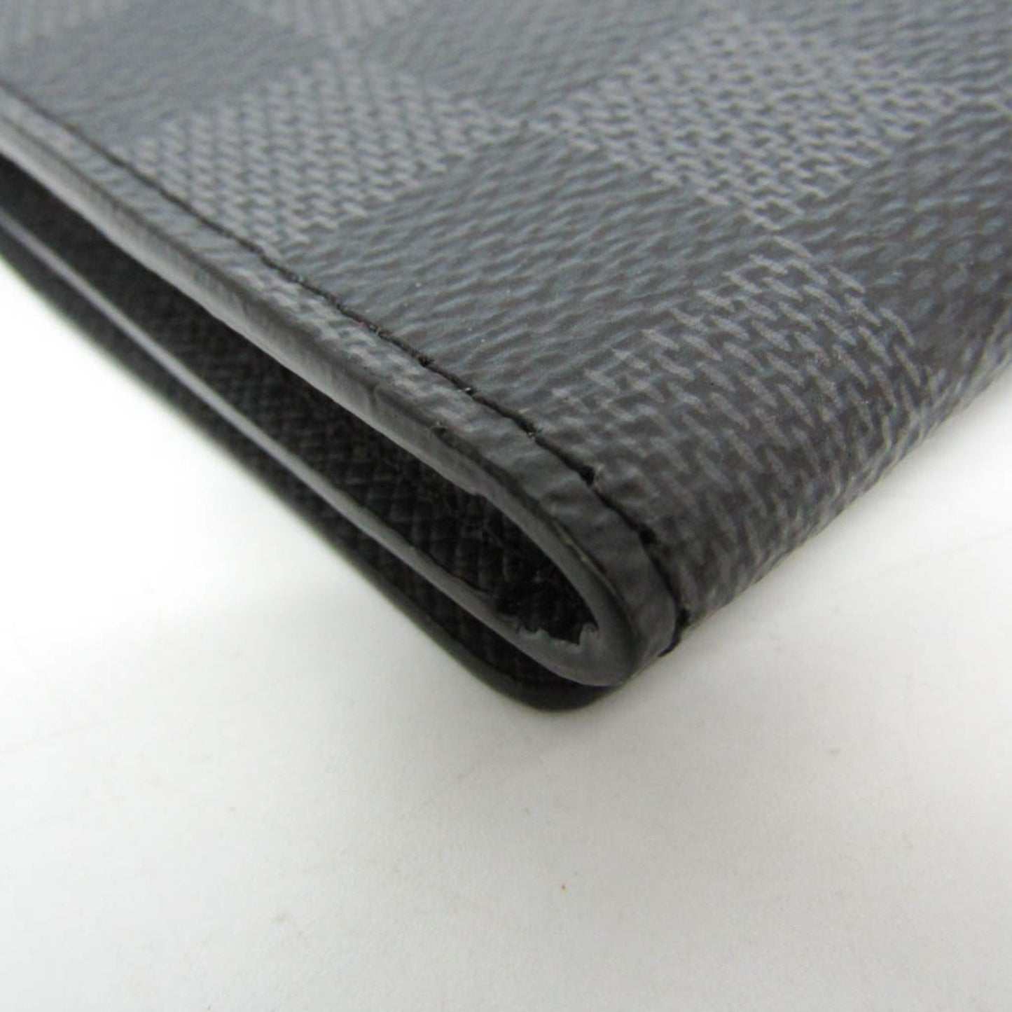 Louis Vuitton Envelope Business Card Holder N63338 Damier Graphite Business Card Case Black