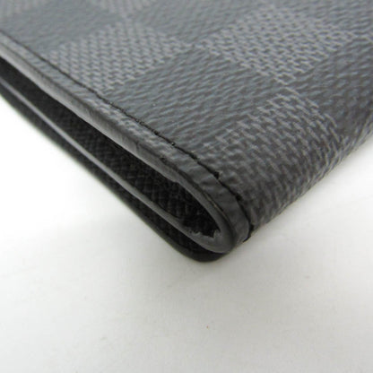 Louis Vuitton Envelope Business Card Holder N63338 Damier Graphite Business Card Case Black