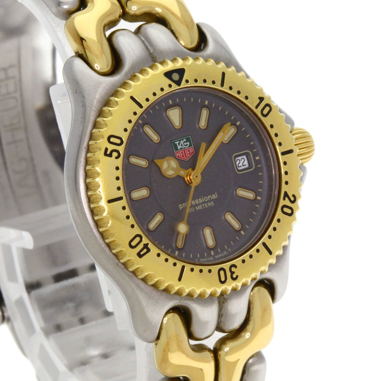 Tag Heuer Wg1320-2 Cell Date Professional Watch In Stainless Steel/Ssxgp