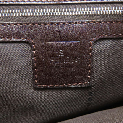 Fendi Zucca Pattern Handbag Canvas