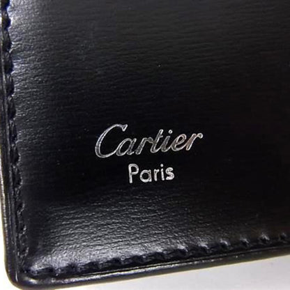 Cartier Pasha Black Leather Wallet