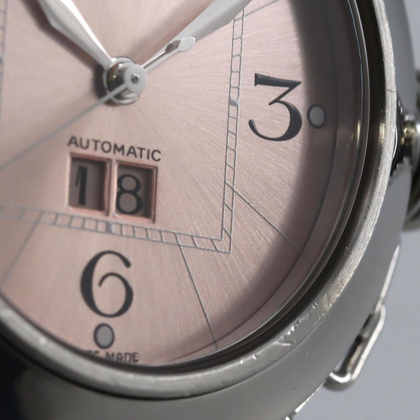 Cartier Pasha C Grande Date W31058M7 Stainless Steel Automatic Watch