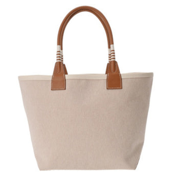 Hermes Steeple 28 Ecru/Gold B Stamp (Circa 2023) Women'S Toile/Swift Handbag