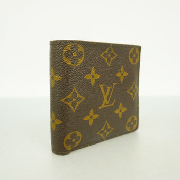 Louis Vuitton Monogram Portefeuille Marco Wallet M61675 Brown