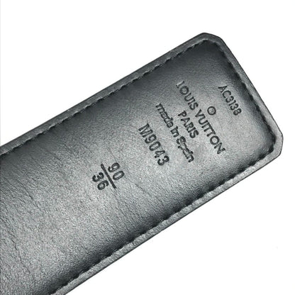 Louis Vuitton M9043U Monogram Eclipse Belt With Lv Initials