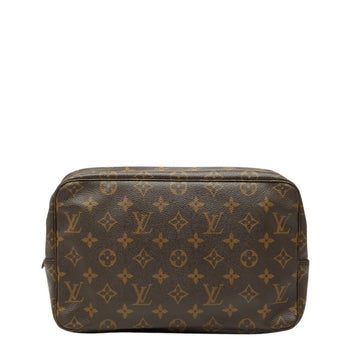 Louis Vuitton Monogram True Toilet 28 Second Bag/Clutch Bag M47522 Brown