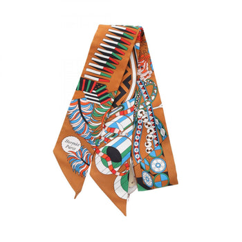 Hermes Twilly De L'Ombrelle Aux Duels Vieux Silk Scarf
