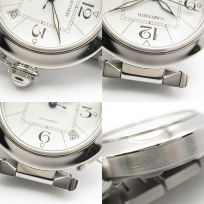 Cartier Pasha C Watch Stainless Steel Boys White W31074M7
