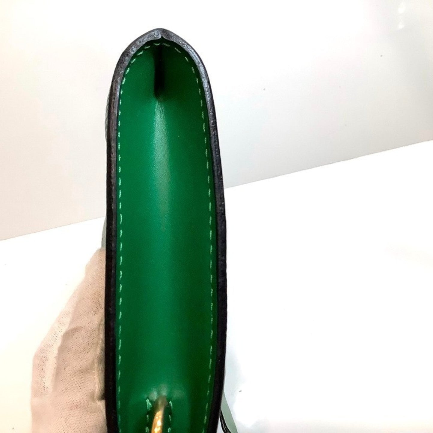 Louis Vuitton Louis Vuitton Epi Leather Pochette Accessory In Borneo Green