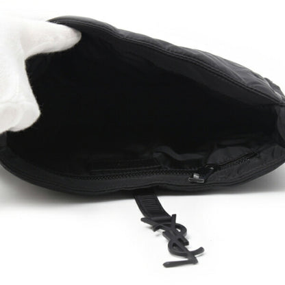 Saint Laurent Mini Shoulder Bag In Black Nylon For Men And Women