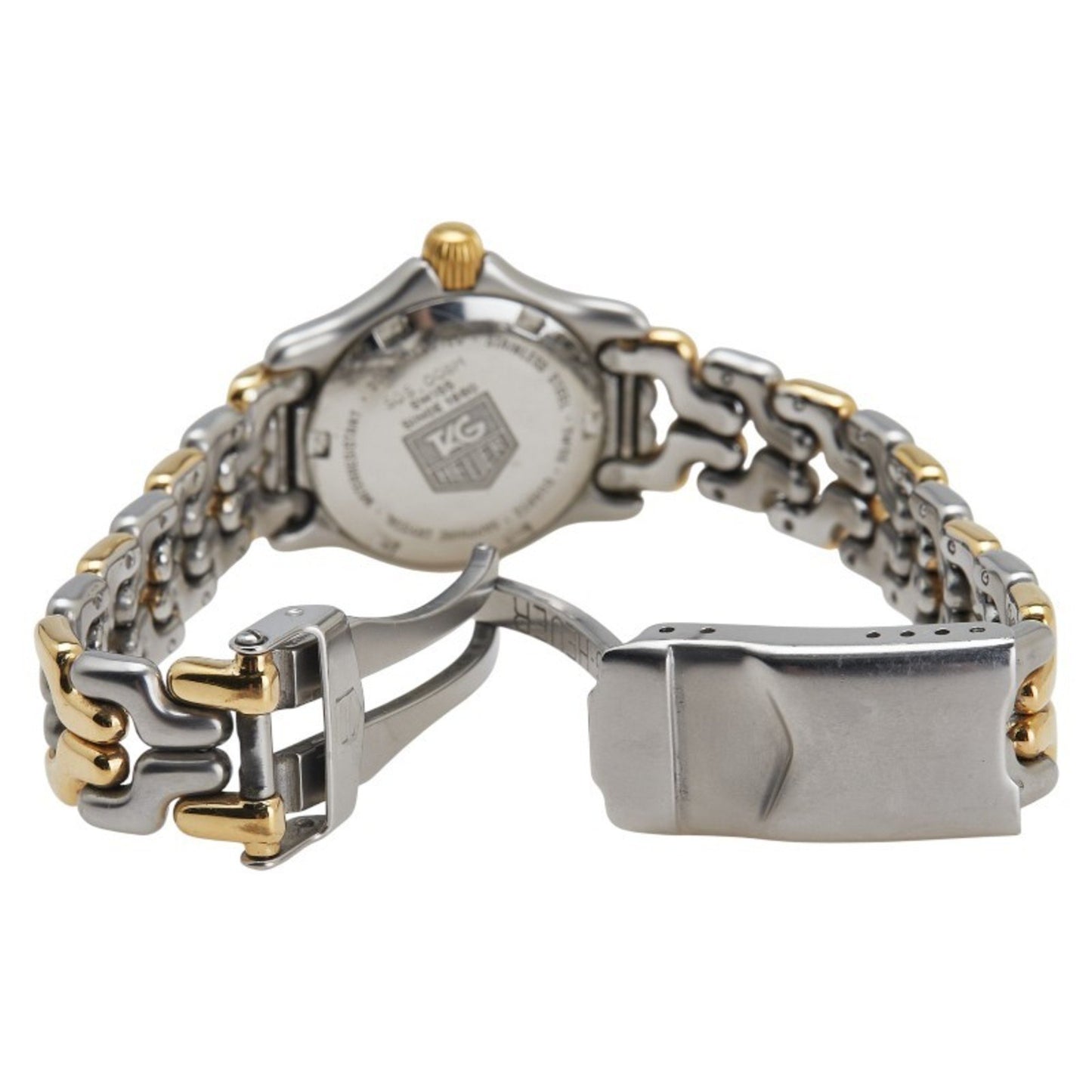 Tag Heuer Sel Watch S05.008M Quartz Beige Dial Stainless Steel Plated