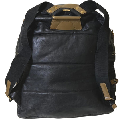 Marni Marni Leather Backpack Black