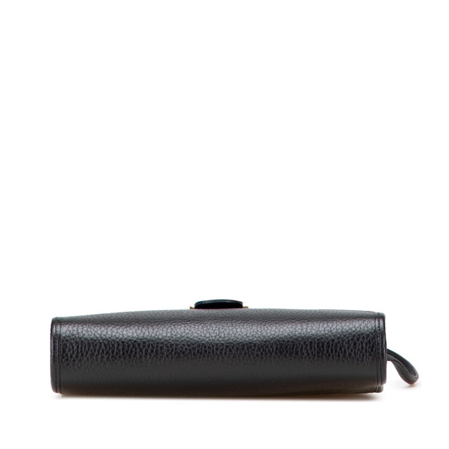 Christian Dior Dior Cd Logo Shoulder Bag In Black Leather