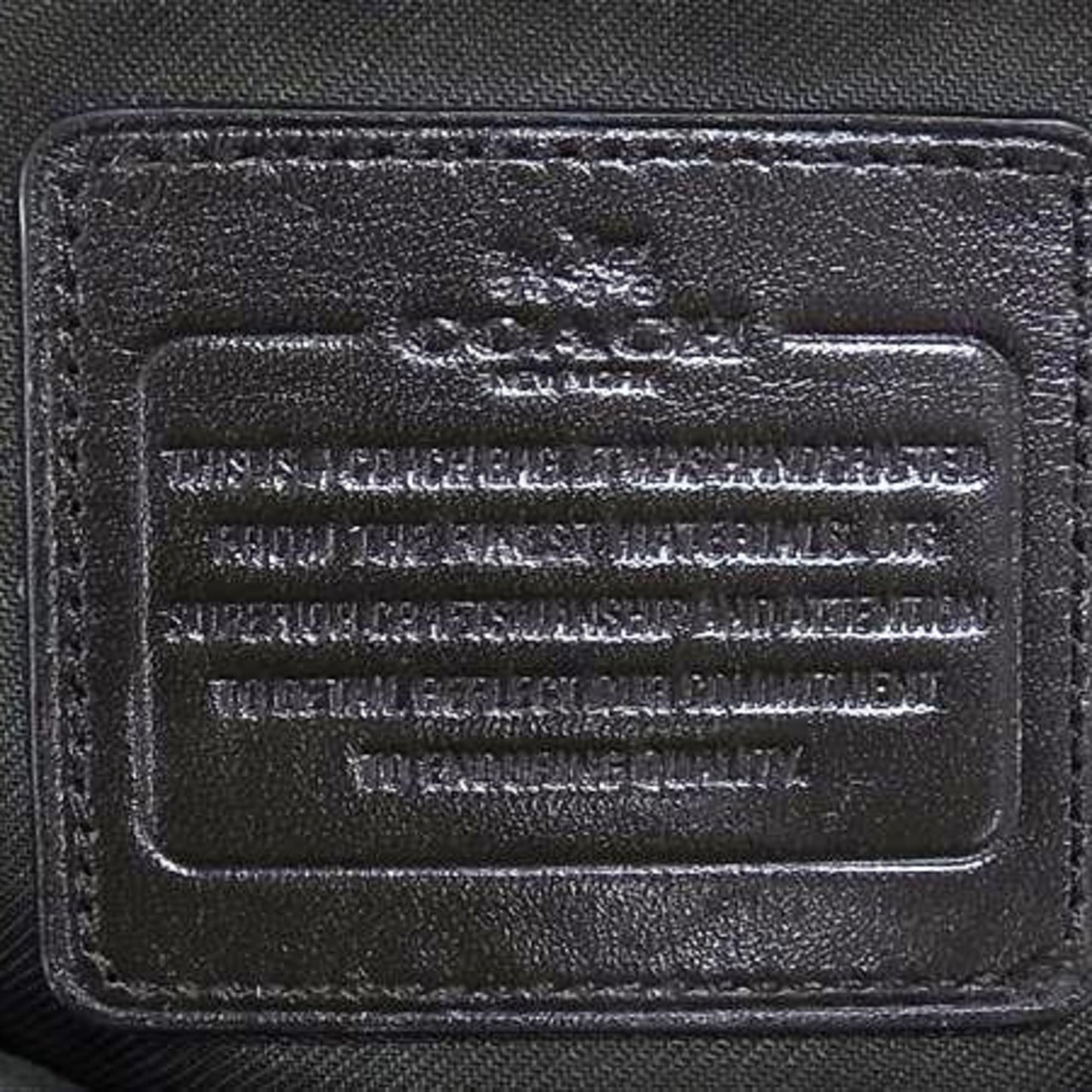 Coach Signature Handbag 36311 In Beige