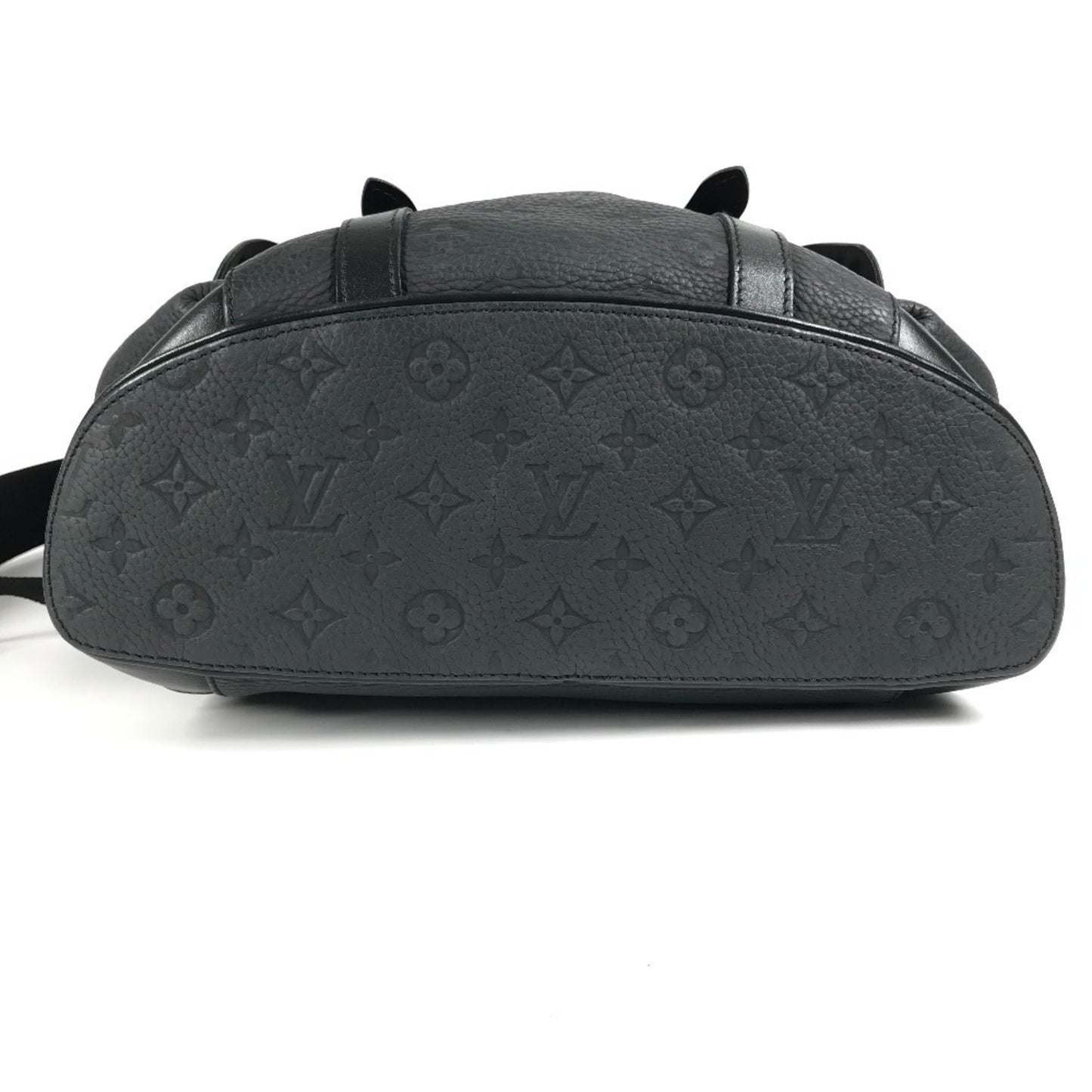 Louis Vuitton M55699 Taurillon Monogram Christopher Mm Backpack In Leather