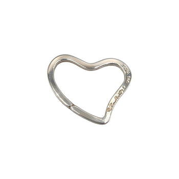 Tiffany & Co. Open Heart Key Ring In Sterling Silver