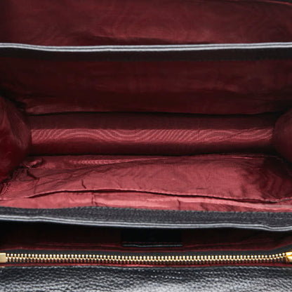 Gucci Zumi Shoulder Bag 576388 Black Leather