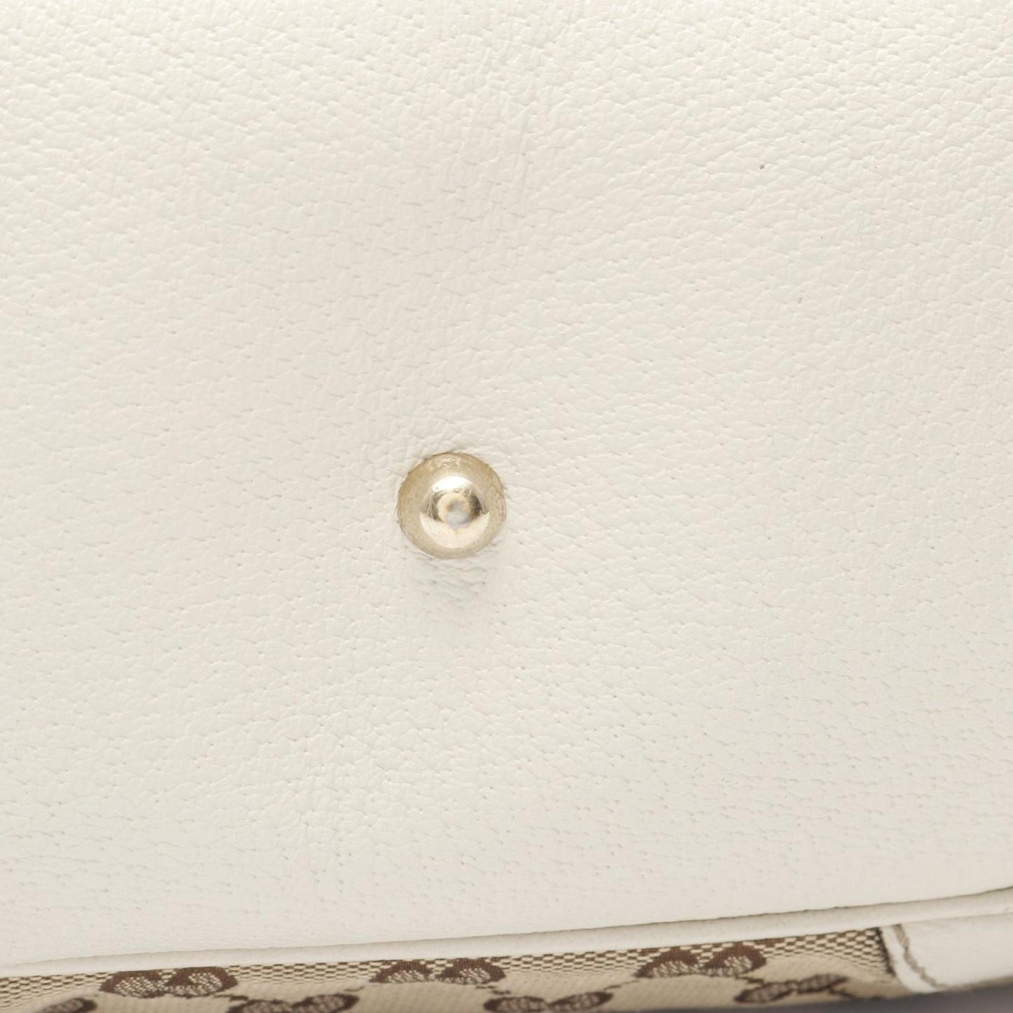 Gucci Bamboo Horsebit Gg Canvas Tote Bag