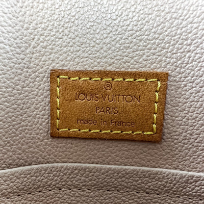 Louis Vuitton Monogram Sac Plat Handbag Tote Bag M51140 Brown